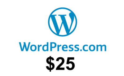 $25 WordPress.com free credits