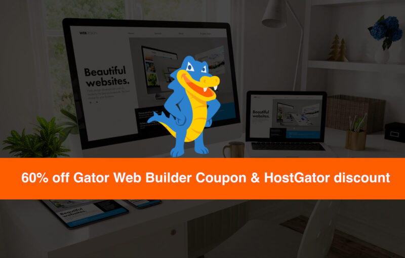 HostGator coupon web builder